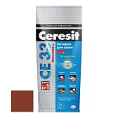 Затирка для узких швов Ceresit СЕ33 Comfort Кирпичная 2 кг
